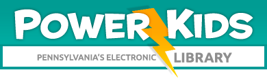 logo with link to POWER Library Kids portal