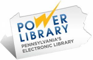 logo with link to POWER Library portal for Adults